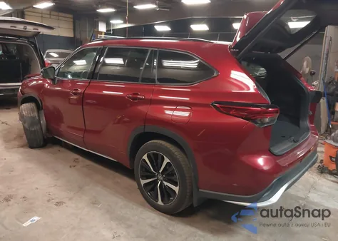 2021 Toyota Highlander Xse из США, поврежденный, VIN 5TDLZRBH5MS119384